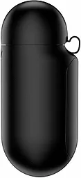 Силіконовий чохол для Apple AirPods Baseus Wireless Charger Case Black (WIAPPOD-01) - мініатюра 3