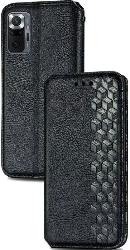 Чехол GETMAN Cubic Xiaomi Redmi Note 10 Pro, Redmi Note 10 Pro Max Black - фото 1