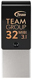 Флешка Team M181 32GB USB 3.1 Black (TM181332GB01) - мініатюра 3