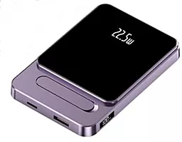 Повербанк Infinity A77 MagSafe 5000 mAh 22.5W Purple