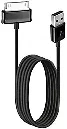 Кабель USB Hoco DX1 30pin for Samsung P1000 Series Black