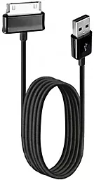USB Кабель Hoco DX1 30pin for Samsung P1000 Series Black - фото USB Кабель Hoco DX1 30pin for Samsung P1000 Series Black