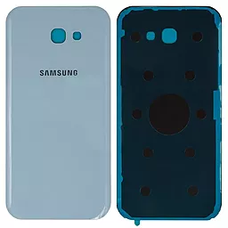 Задняя крышка корпуса Samsung Galaxy A7 2017 A720F Original Blue Mist - фото Задняя крышка корпуса Samsung Galaxy A7 2017 A720F Original Blue Mist