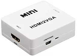 Видео переходник (адаптер) VGA в HDMI 1TOUCH - миниатюра 2 Видео переходник (адаптер) VGA в HDMI 1TOUCH - миниатюра 2