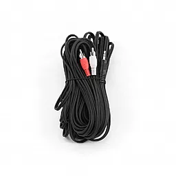 Аудио кабель Gembird Aux mini Jack 3.5 mm - 2хRCA M/M Cable 15 м black (CCA-458-15M) - миниатюра 2