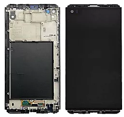 Дисплей LG V20 (F800K, F800L, F800S, H910, H910PR, H915, H918, H990, LS995, US996, VS997) с тачскрином и рамкой, оригинал, Black - фото Дисплей LG V20 (F800K, F800L, F800S, H910, H910PR, H915, H918, H990, LS995, US996, VS997) с тачскрином и рамкой, оригинал, Black