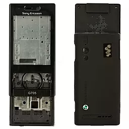 Корпус для Sony Ericsson G705 Black