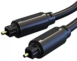 Оптичний аудіо кабель Cabletime Toslink M/M cable 2 м black (CA914630)