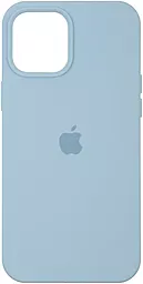 Чехол Silicone Case Full для Apple iPhone 12 Mini Sky Blue (ARM57253)