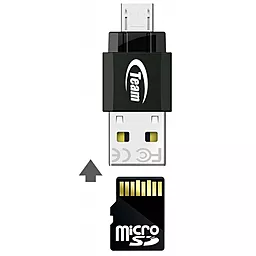 Флешка Team 16GB M141 Black USB 2.0 (TUSDH16GCL1036) - миниатюра 5
