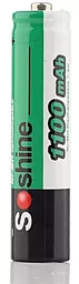 Аккумулятор Soshine AAA/HR03 1100mAh NI-MH TipTop - фото Аккумулятор Soshine AAA/HR03 1100mAh NI-MH TipTop