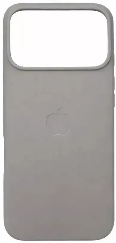 Чехол Leather Case with MagSafe для Apple iPhone 17 Pro  Light Gray - фото 1