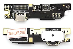 Нижняя плата Meizu M3 Note (L681H) с разъемом зарядки и микрофоном Ver 3.0