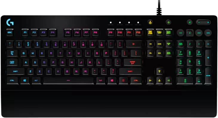 Клавиатура Logitech G213 Prodigy Gaming (920-008092) RGB - фото 1