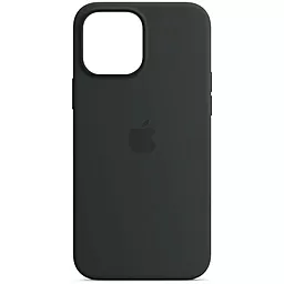 Чохол Apple Silicone Case Full with MagSafe and SplashScreen для Apple iPhone 14 Pro Midnight
