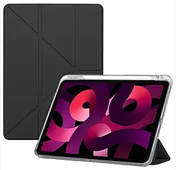 Чехол для планшета BeCover Ultra Slim Origami Transparent для Apple iPad Air 11" M4 2026 Black (715183)