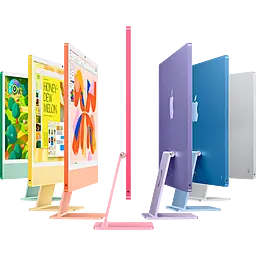 Моноблок Apple iMac 24 M4 Silver (MWUV3) - миниатюра 7