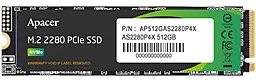 Накопичувач SSD Apacer AS2280P4X 512 GB (AP512GAS2280P4X-1)
