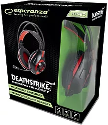 Наушники Esperanza EGH420R Black/Red - миниатюра 4 Наушники Esperanza EGH420R Black/Red - миниатюра 4