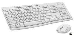 Комплект (клавіатура+мишка) Logitech MK295 Combo White USB (920-009824)