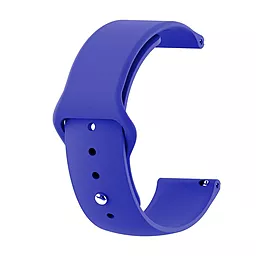 Сменный ремешок для умных часов Samsung Galaxy Watch 42mm/Watch Active/Active 2 40/44mm/Watch 3 41mm/Gear S2 Classic/Gear Sport (706174) Dark Blue