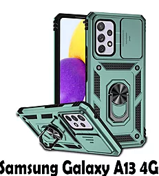 Чохол BeCover Military для Samsung Galaxy A13 4G Dark Green (707396)