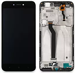 Дисплей Xiaomi Redmi 5A, Redmi Go з тачскріном і рамкою, Black - фото Дисплей Xiaomi Redmi 5A, Redmi Go з тачскріном і рамкою, Black