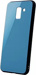 Чехол Intaleo Real Glass Samsung J600 Galaxy J6 2018 Blue (1283126488276)