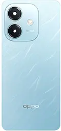 Задняя крышка корпуса Oppo A3x 4G со стеклом камеры, Original Ocean Blue - фото Задняя крышка корпуса Oppo A3x 4G со стеклом камеры, Original Ocean Blue
