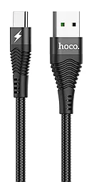 USB Кабель Hoco U53 Flash USB Type-C Cable 5A Black