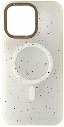 Чехол 1TOUCH Spray Magsafe для Apple iPhone 16 Pro White - фото Чехол 1TOUCH Spray Magsafe для Apple iPhone 16 Pro White