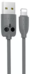Кабель USB Hoco KX1 Kikibelief Lightning Cable 2,4A Grey