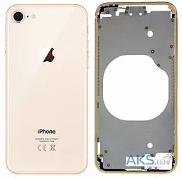 Корпус для Apple iPhone 8 Original (Знятий з телефону) Gold