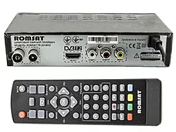 Комплект цифрового ТВ Romsat TR-2018HD + Комнатная антенна - миниатюра 2