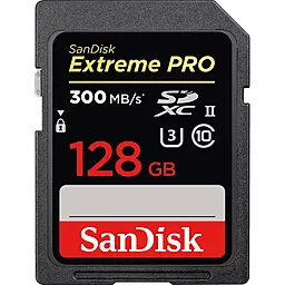 Карта пам'яті SanDisk SDXC 128GB Extreme Pro Class 10 UHS-II U3 (SDSDXPK-128G-GN4IN) - фото Карта пам'яті SanDisk SDXC 128GB Extreme Pro Class 10 UHS-II U3 (SDSDXPK-128G-GN4IN)