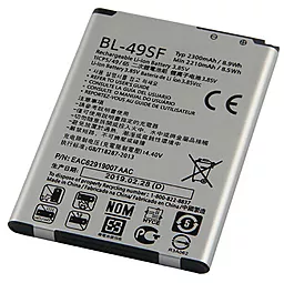 Акумулятор LG H736 G4S / BL-49SF (2300 mAh) - мініатюра 3