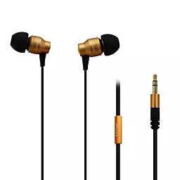 Наушники Awei ES-800M Gold - фото Наушники Awei ES-800M Gold