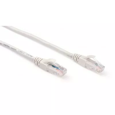 Патч-корд RJ-45 30м Vinga Cat. 5e UTP CCA білий (5E0.5CCA-30.0) - фото 1