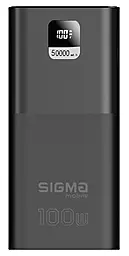 Повербанк Sigma mobile X-Power SI50A6QLX 100W 50000mAh Black (4827798741313)