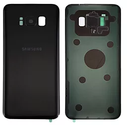 Задняя крышка корпуса Samsung Galaxy S8 Plus G955 со стеклом камеры Original Midnight Black