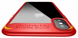 Чехол Baseus Suthin Case Autofocus Apple iPhone X Red (ARAPIPHX-SB09) - миниатюра 3
