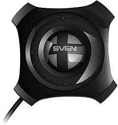USB-A хаб Sven HB-432 Black (07700013) - мініатюра 2