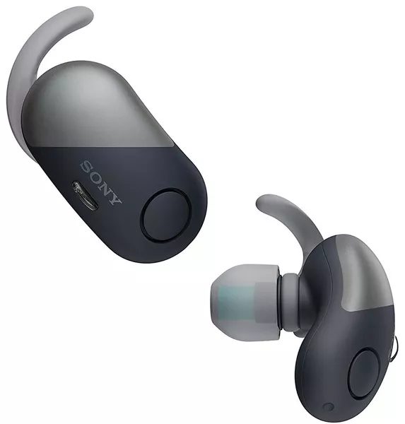 Наушники Sony WF-SP700N Black - фото 1