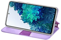 Чехол GETMAN Mandala Samsung A315 Galaxy A31 Purple - миниатюра 2