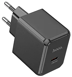 Мережевий зарядний пристрій Hoco CS13A Ocean 20w PD USB-C home charger black
