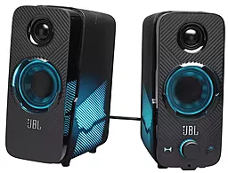 Колонки акустические JBL Quantum Duo Black (JBLQUANTUMDUOBLKEU) - фото Колонки акустические JBL Quantum Duo Black (JBLQUANTUMDUOBLKEU)