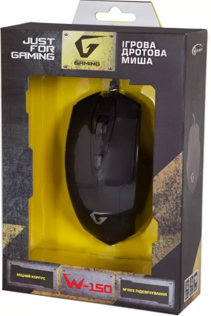 Компьютерная мышка Gemix W-150 Black - фото 7