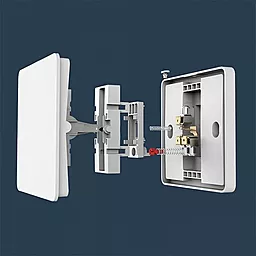 Настенный выключатель Yeelight Flex Switch 16A White (One Button) (YLKG12YL) (YLKG121CN) - миниатюра 3