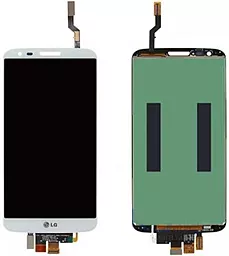 Дисплей LG G2 (D800, D801, D803, VS980, F320, LS980) (34 pin) с тачскрином, White - фото Дисплей LG G2 (D800, D801, D803, VS980, F320, LS980) (34 pin) с тачскрином, White