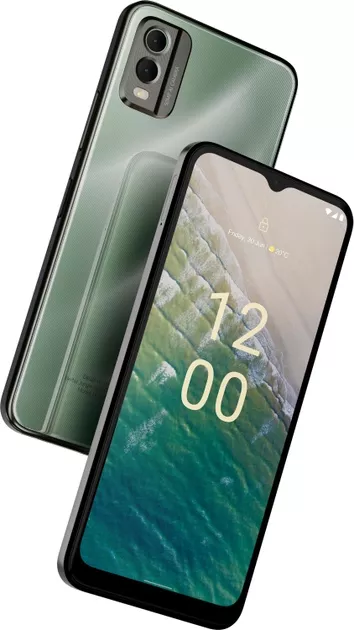 Смартфон Nokia С32 4/64GB Dual Sim Green - фото 5